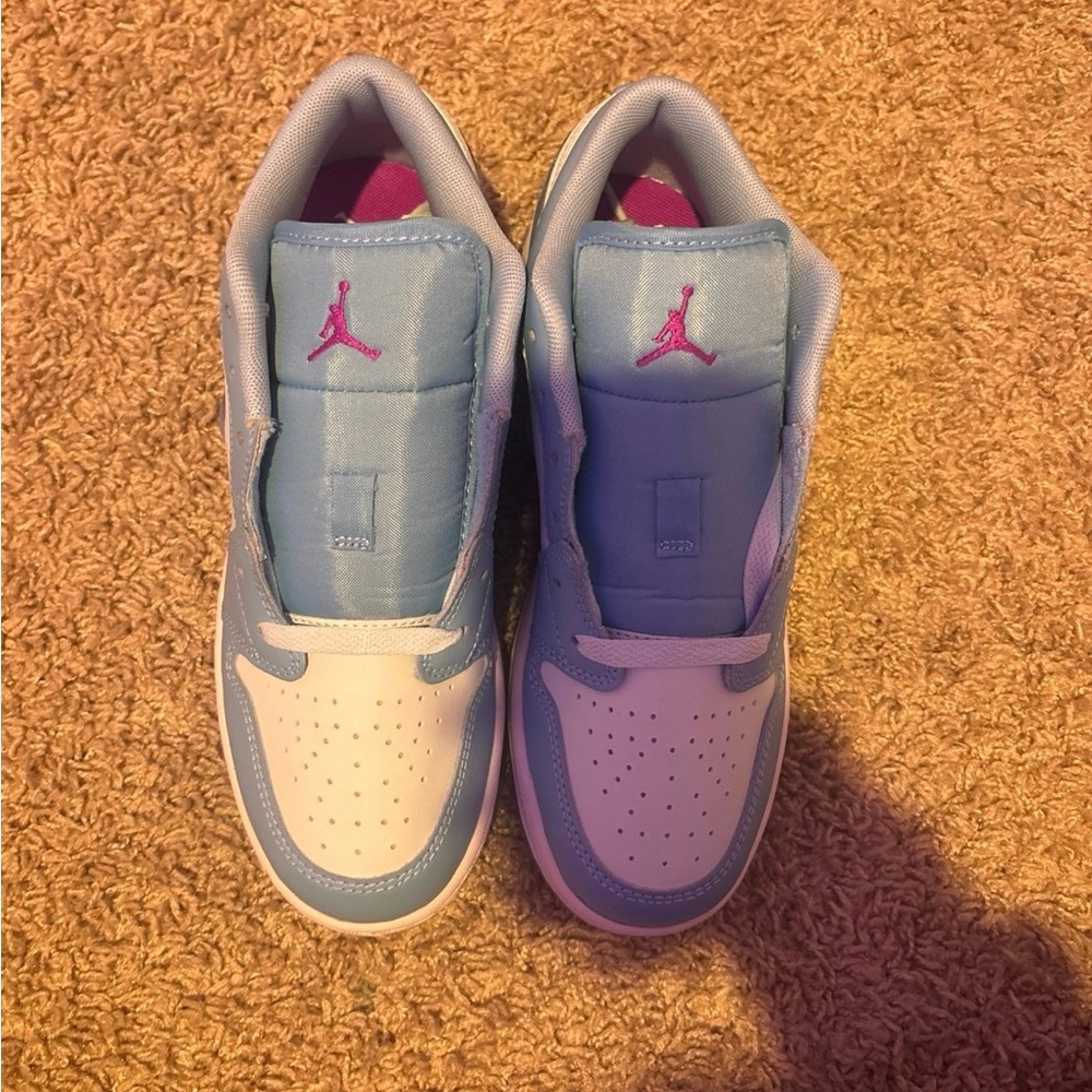 Jordan Sneakers Blue and Purple